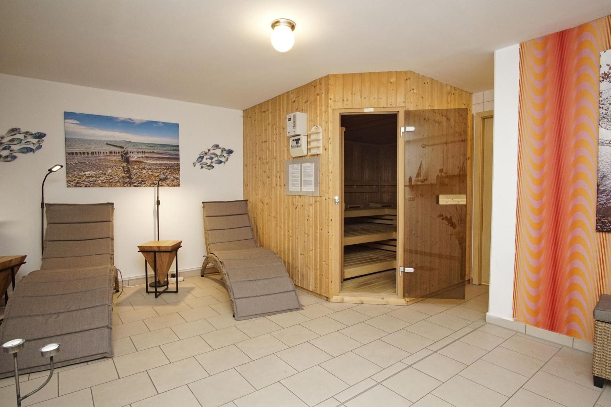 Fewo Am Wald Fewo 03 - Balkon, Gartennutzung, Sauna Glowe Exterior foto